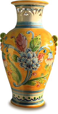 Italian Ceramic Urn