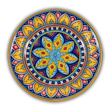 Geometrico Round Platter Pattern A