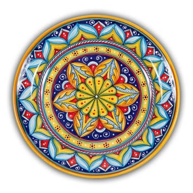 Geometrico Round Platter Pattern C