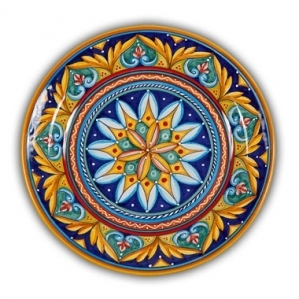 Geometrico Round Platter Pattern D