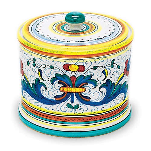 Ricco Flour Jar - Italian Pottery Outlet