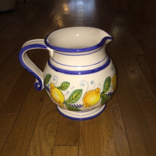 Lemon Motif Pitcher