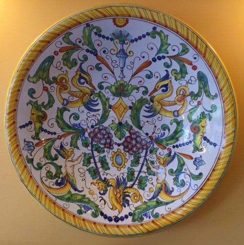 Tuscan  Mythical Figures Platter