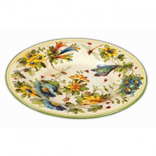 Toscana Fiori Round Platter