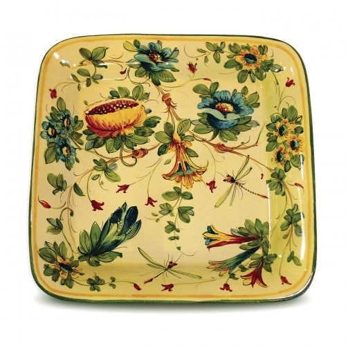 Toscana Fiori Square Platter