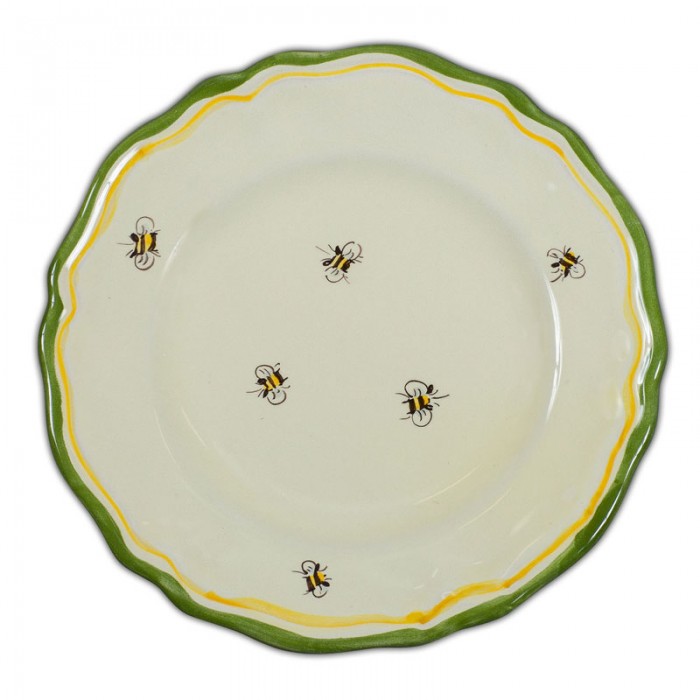 Toscana Bees Dinner Plate - Simple Bees